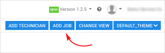 click the add job button