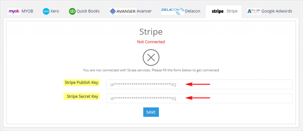 integrate with Stripe