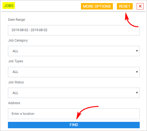 job search tool scheduler board