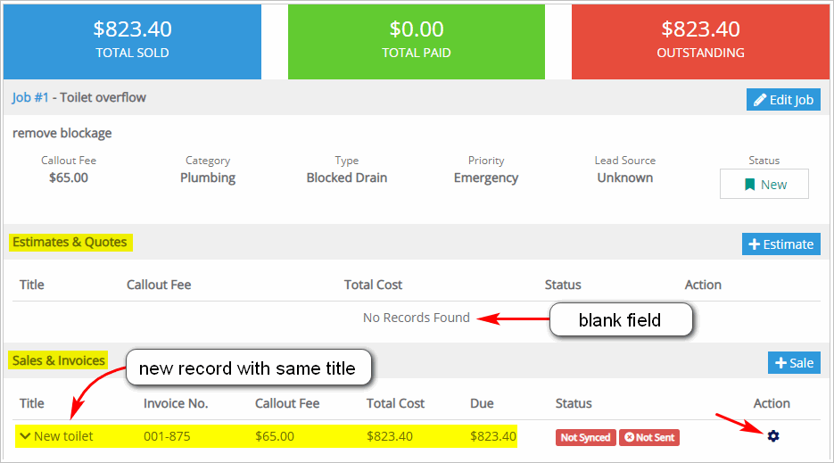 Verifying the change