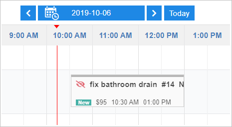 Scheduling a site visit